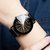 IIK New Latest Designing Stylist Man Professional Crystle Diamond Glass Men,Boys Watch by KDS