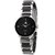 Parth IIK Oval Dial Black Metal Strap Analog Mens Watch By Parth8 Enterprise