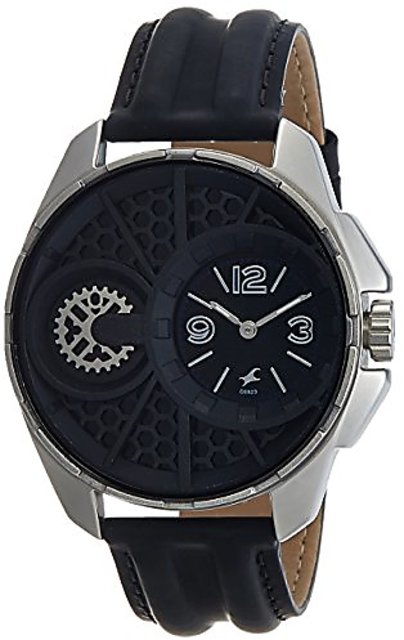 Buy Fastrack Analog Black Dial Mens Watch 3133SL01 Online 3365 from ShopClues