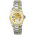 Addic Princely Touch Gold See-Through Mechanical Watch (Without Battery For Life!)