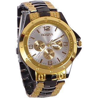 Buy Svm New Latest Designer Rosra Golden White Festival Offer Deal