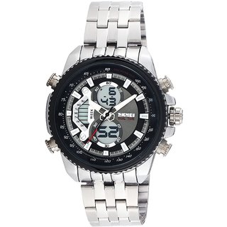skmei dual time watch price