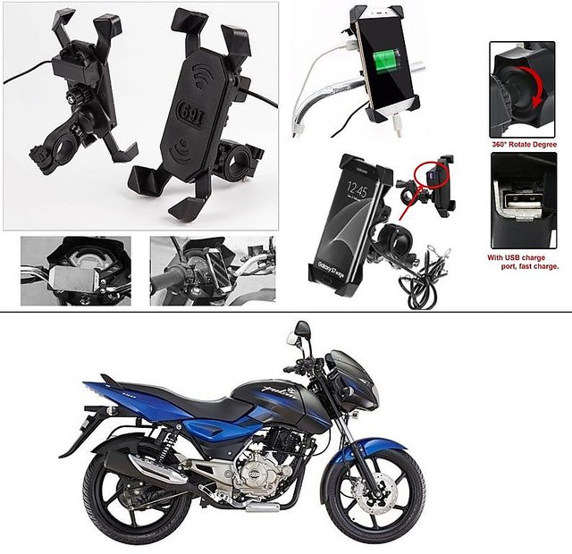 mobile holder for pulsar 150