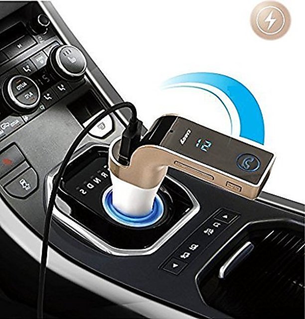 Buy 4-in-1 Hands Free Wireless Bluetooth FM Transmitter G7 + AUX Modulator  Car Kit MP3 Player SD USB LCD Car Accessories Online - Get 83% Off