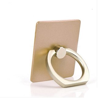 (Pack of 3) Mobile Ring Stand Holder/Mobile Ring Stent/Guard Against Theft Clasp/360 Degree Rotating Ring Holder - Gold