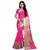 Women's designer pink cotton silk jacquard border work saree (dfmd-dno.115pink)
