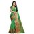 Women's designer green cotton silk jacquard border work saree (dfmd-dno.114green)