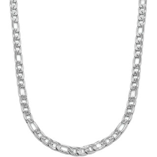 Sullery  6mm Thickness  Link Fashion Silver Stainless Steel Chain For Men And Women