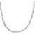Sullery 3mm Thickness Silver Link Fashion Silver Stainless Steel Chain For Men And Women