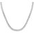 Sullery 6mm Thickness Spiral Link Stylish Fashion Silver Stainless Steel Chain For Men And Women