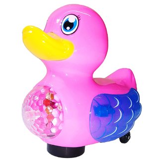 Buy Dynamic Little Duck with Flashing Lights and Music, Flutter Wings ...