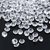 Stylewell (Pack Of 100 pcs) Round Crystal Gem Diamond Stone Pearl Bead For Jewellery Beading, Decorations, Arts Craft