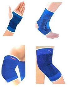 Evershine Combo Ankle + Knee + Elbow + Palm Support Pairs