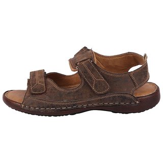 bata men brown sandals