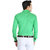 Green Plain Shirt for Mens