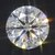 Heera diamond  6.0 carat cubical zircon CZ planet venus gemstone