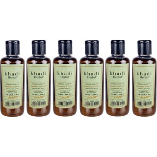 Khadi Rosemary  & Henna Hair oil 210ml ( Pack of 6 )