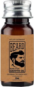 hitler germany Beard Growth Oil For Men - 100 Natural Essential Oils Hair Oil  (35 ml)