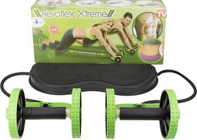 AVMART Xtreme Fitness Resistance Exerciser Tube Ab Exerciser Black