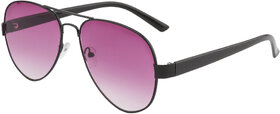 Fair-X Pink Gradient Flat Lens Ss322 Aviator Sunglasses