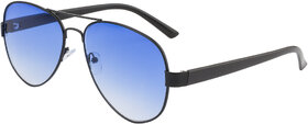 Fair-X Blue Gradient Flat Lens SS323 Aviator Sunglasses