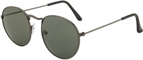Fair-X Grey Green Panto Unisex Sunglasses - SS1510