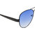 Fair-X Blue Gradient Flat Lens SS323 Aviator Sunglasses