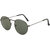 Fair-X Grey Green Panto Unisex Sunglasses - SS1510