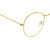 Fair-X Golden Clear Panto Unisex Sunglasses - SS1511