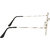 Fair-x Gold Clear Panto Unisex Sunglasses - Ss1514
