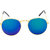 Fair-X Green Mirror Panto Unisex Sunglasses - SS1516