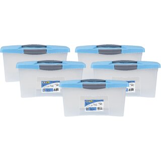 Buy ThinkPro Multipurpose Plastic Container Box, 5-Piece, 10 Liters ...