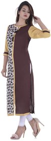 Phoenix Women Stitched Straight Printed Kurti Cotton Kurti Jaipuri Kurti