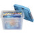 ThinkPro Multipurpose Plastic Container Box, 4-Piece, 4 Liters, Blue (Zak019)