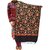 Varun Cloth House Womens Woollen Kashmiri Embroided Stole (vch6133, Black, Free Size)