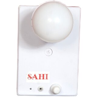 Sahi rechargeable LED Bulb with charger Emergency Lights  (White)