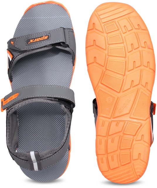 sparx orange sandals