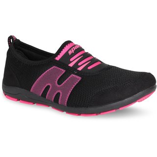 Buy Sparx Women SL 73 Black Dark Pink Sports Shoes Online 999
