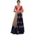 Saadhvi Blue Art Silk Embroidered Lehenga Choli