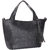 Black PU Tote Bag