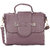 Purple PU handbag