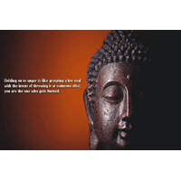 Giant Innovative - Lord Buddha Religious Wall Decor Poster for Home and Office GI135 (250 GSM Paper, 12 x 18 Inch)