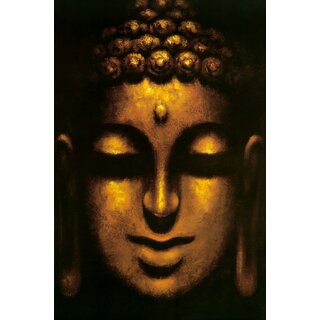                       Giant Innovative - Lord Buddha Religious Wall Decor Poster for Home and Office GI158 (250 GSM Paper, 12 x 18 Inch)                                              