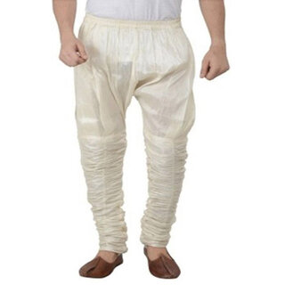 DISONE White silk Harem Pant for Men