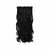 GaDinStylo Curly/Wavy Full Head Synthetic Fibre Clip In Hair Extensions, 26 Inches Natural Black