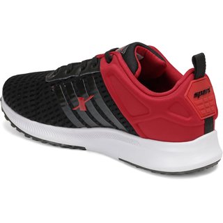 Sparx Men SM-382 Black Red Sports Shoes 