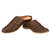 Goosebird Brown Synthetic PU Slip on Casual Sandals
