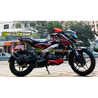 Buy CR Decals PULSAR NS 200 160 Full Body Wrap Custom Decals Stickers VR 46 SHARK 46 PROJECT Kit RED Online 2779 from ShopClues