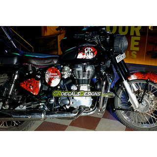 Buy CR Decals CLASSIC 350/500 RE Custom Decals/Wrap/Stickers ZOMBIE ...