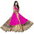 Saadhvi Pink Georgette Semi Stitched Embroidered Salwar Suit